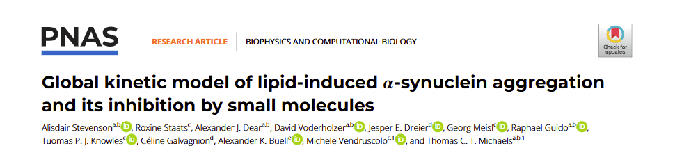 New publication! Ambroxol displaces α-synuclein from the membrane and inhibits the formation of early protein-lipid&nbsp;coaggregates